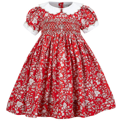 Hand smocked CHARLOTTE dress JUST TWO LEFT
