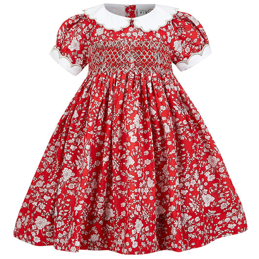 Hand smocked CHARLOTTE dress JUST TWO LEFT