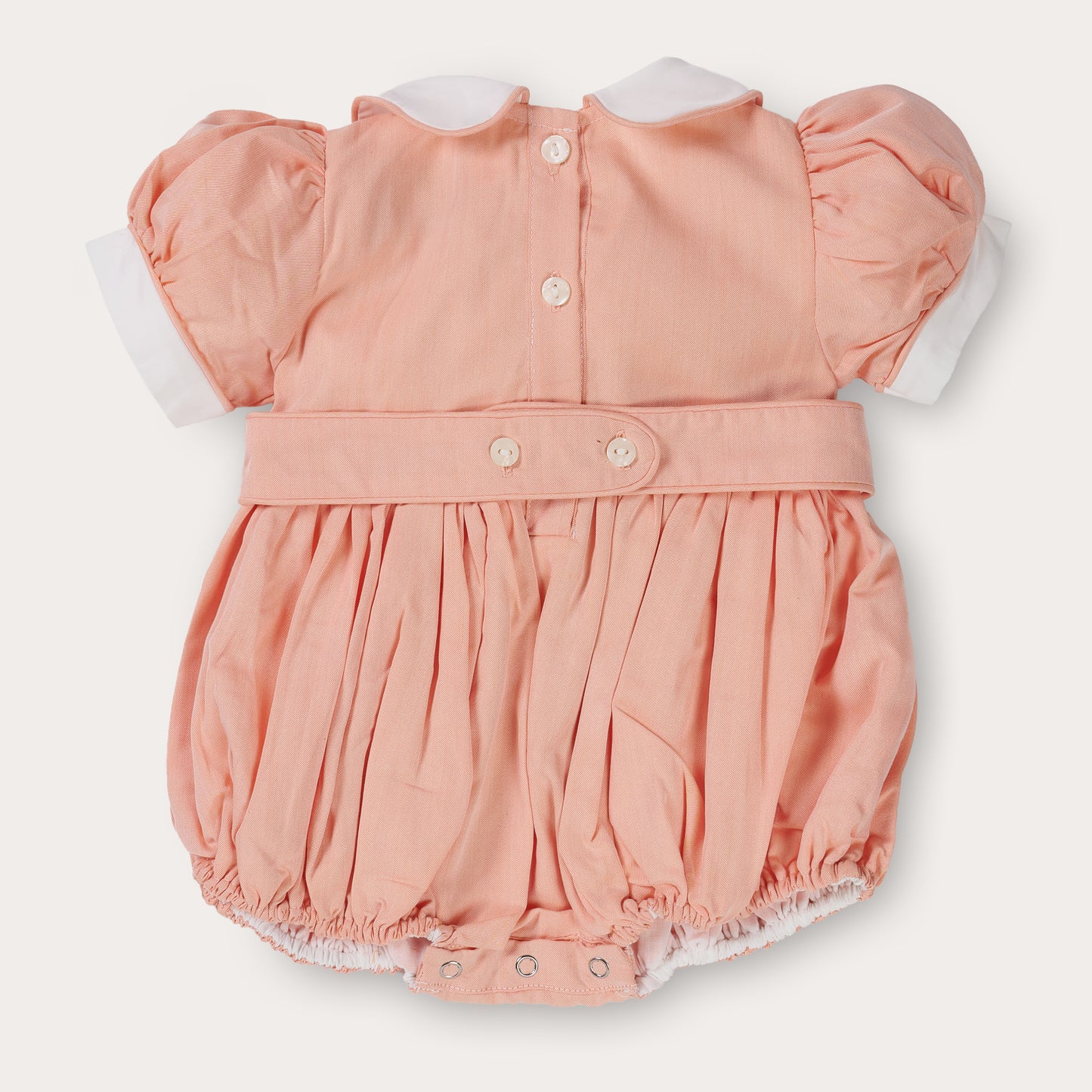Hand Smocked Clementine Romper