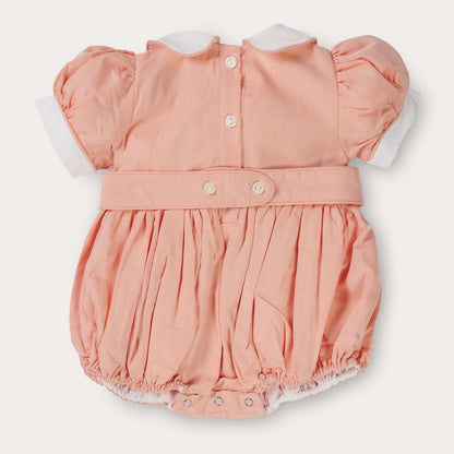 Hand Smocked Clementine Romper