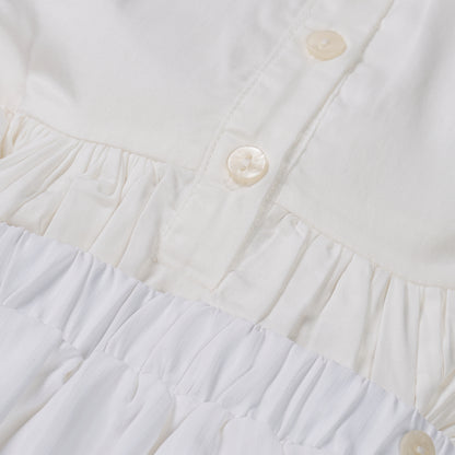 Boys Lux Hand Smocked Bubble Set