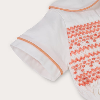 Baby Boys Hand Smocked Clementine Set