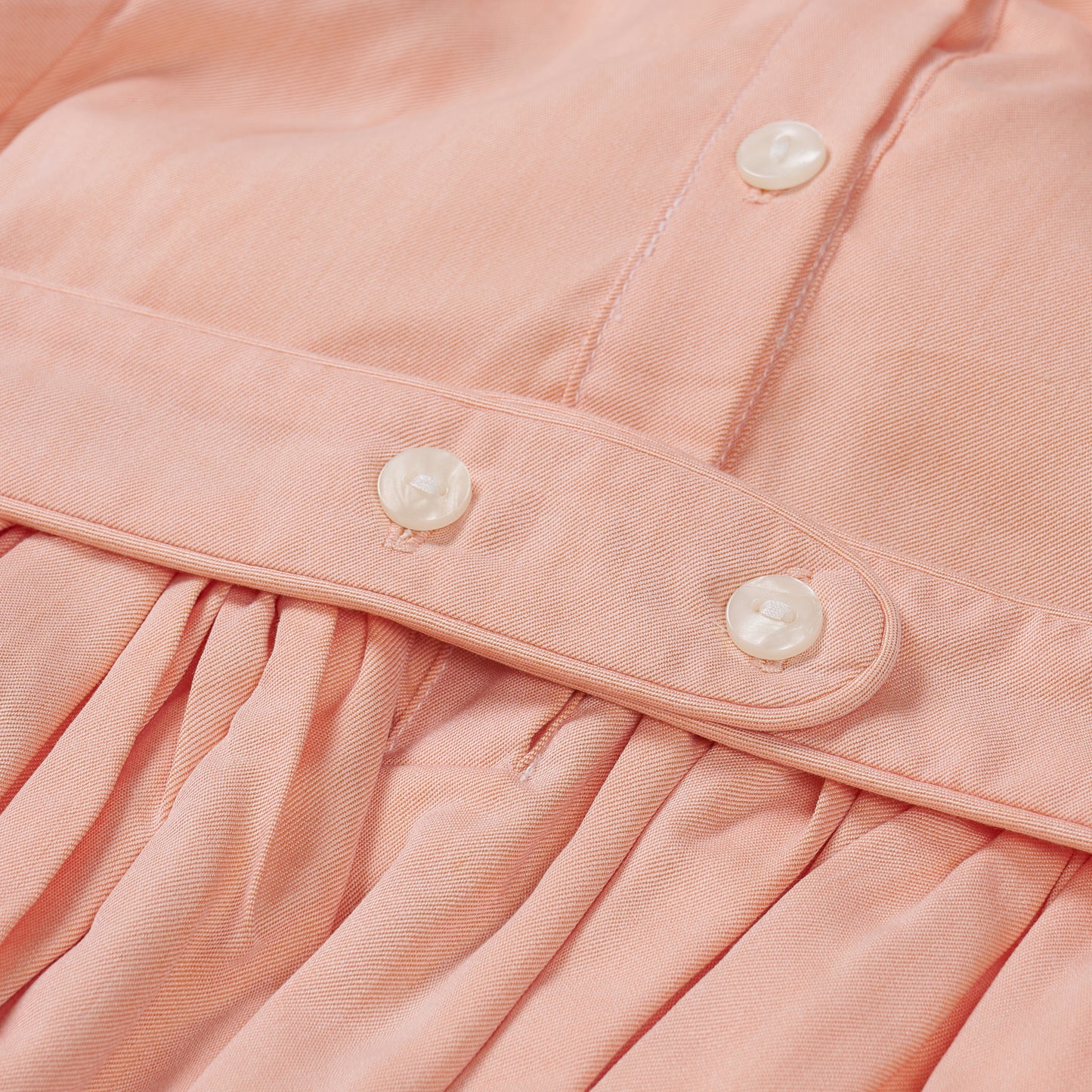 Hand Smocked Clementine Romper