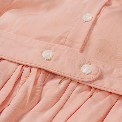 Hand Smocked Clementine Romper