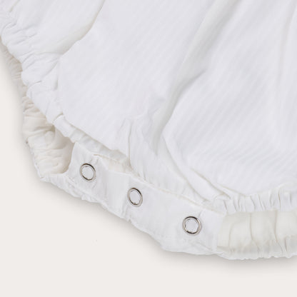 Boys Lux Hand Smocked Bubble Set