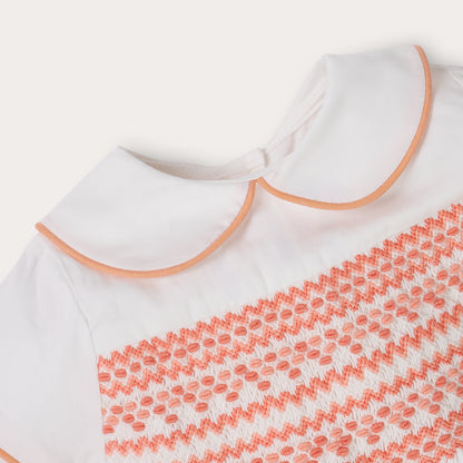 Baby Boys Hand Smocked Clementine Set
