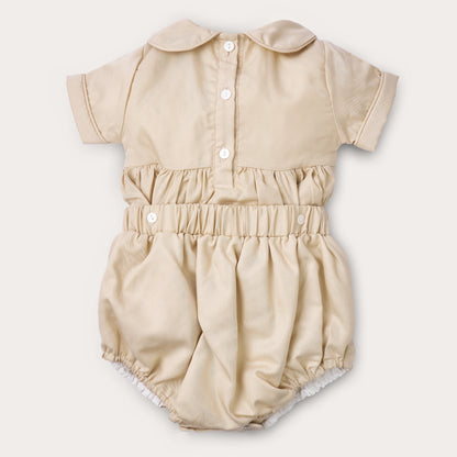 The Auden Boys Hand Smocked Bubble Set