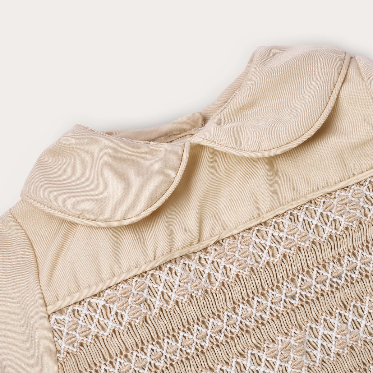 The Auden Boys Hand Smocked Bubble Set