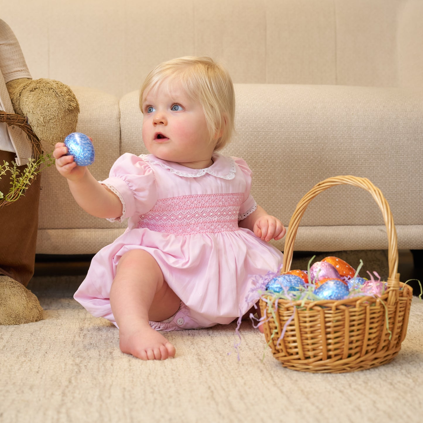 Hand Smocked Rosalie Romper