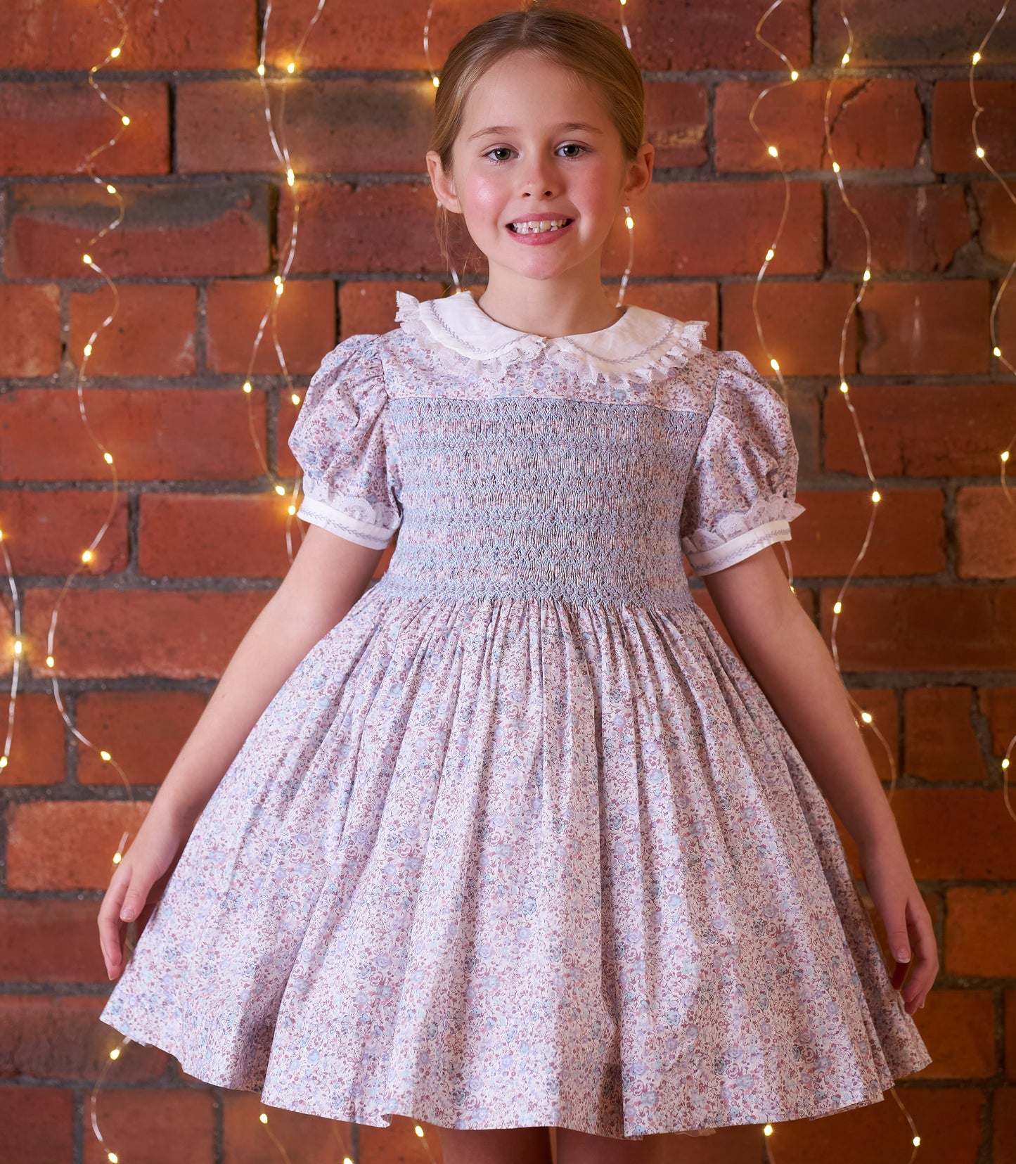 Hand Smocked Ophelia Dress