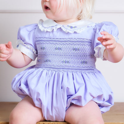 Hand Smocked Lavinia Romper
