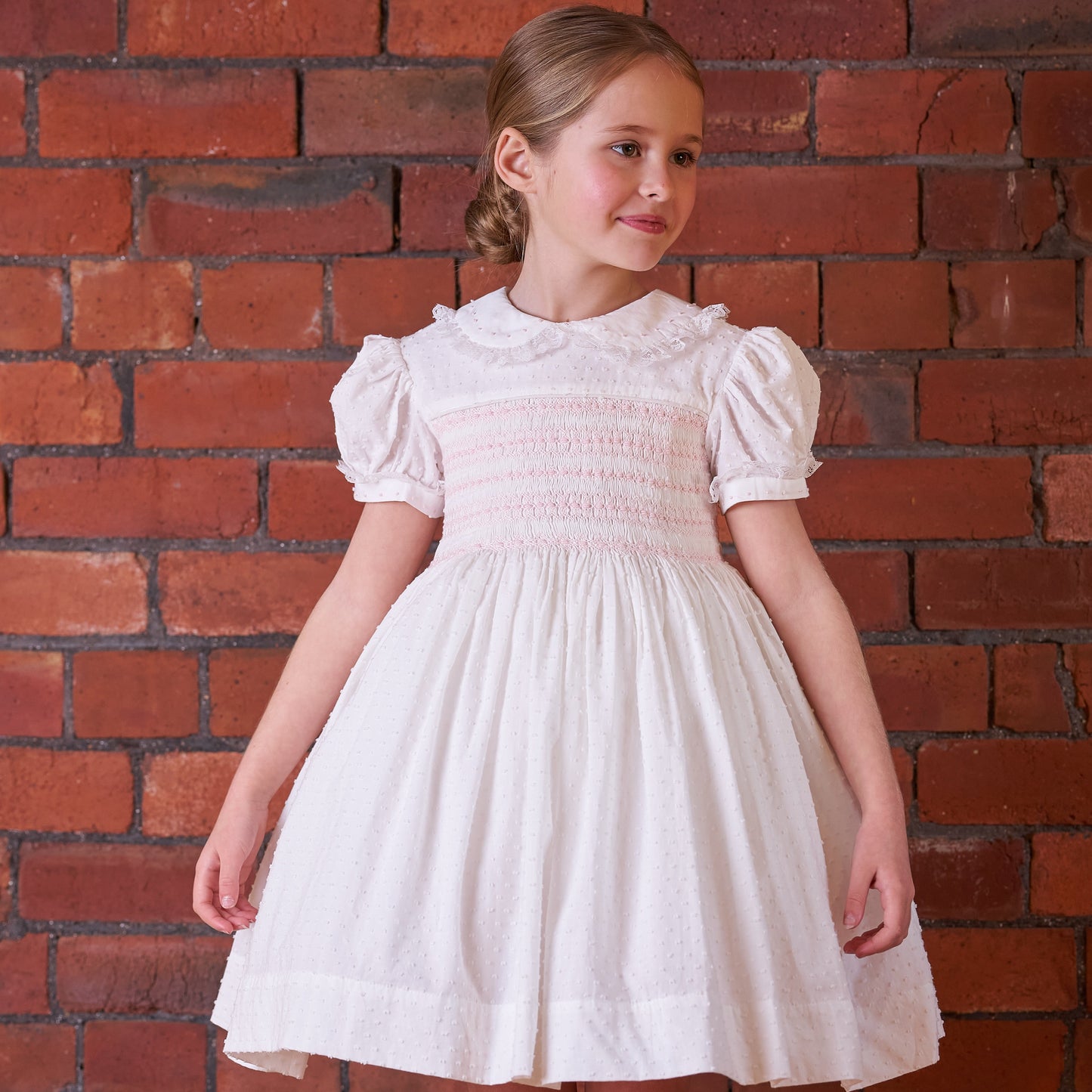Hand smocked BIANCA dress
