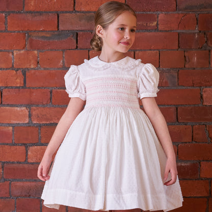 Hand smocked BIANCA dress