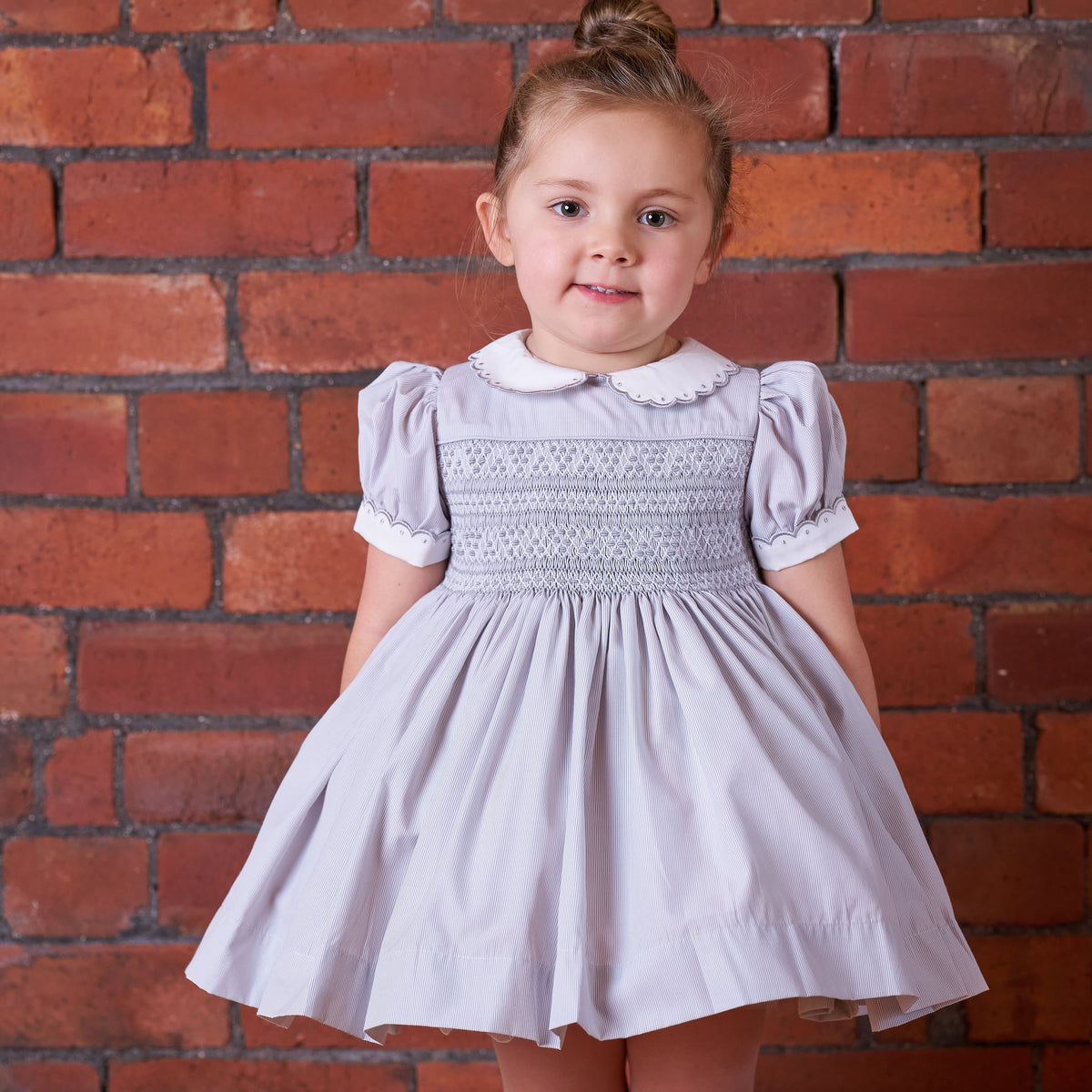 Hand Smocked Stirling Dress