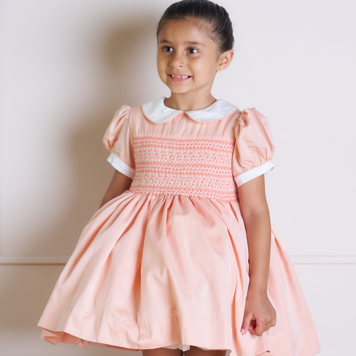 Hand Smocked Clementine Dress