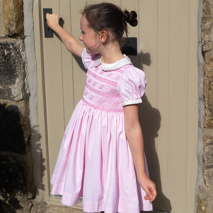 Hand smocked Lynnae dress