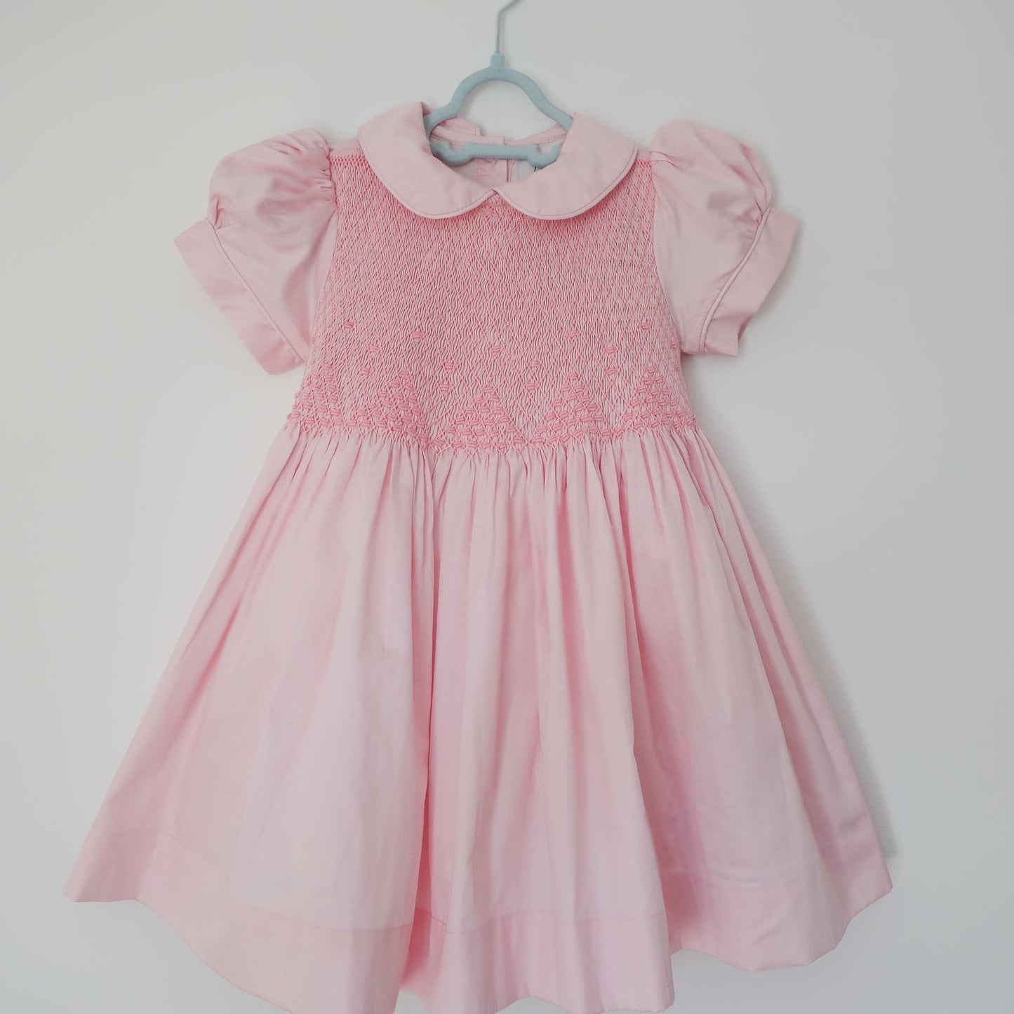 Hand smocked BONNIE dress pink ONE LEFT!
