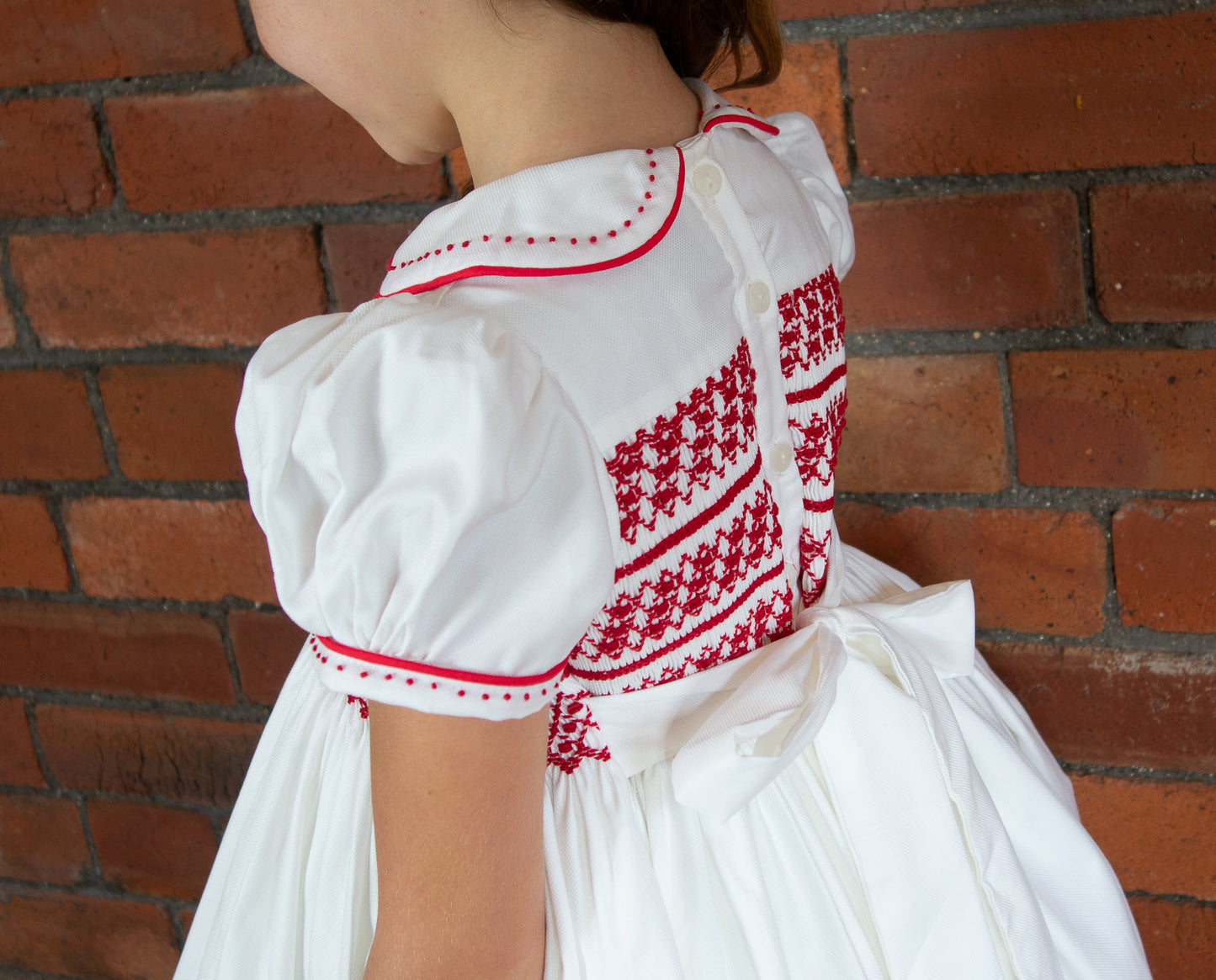 Hand smocked Estelle dress