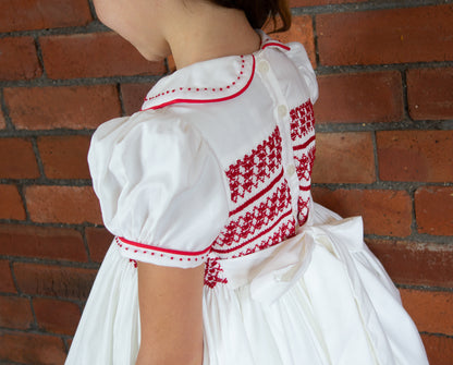 Hand smocked Estelle dress