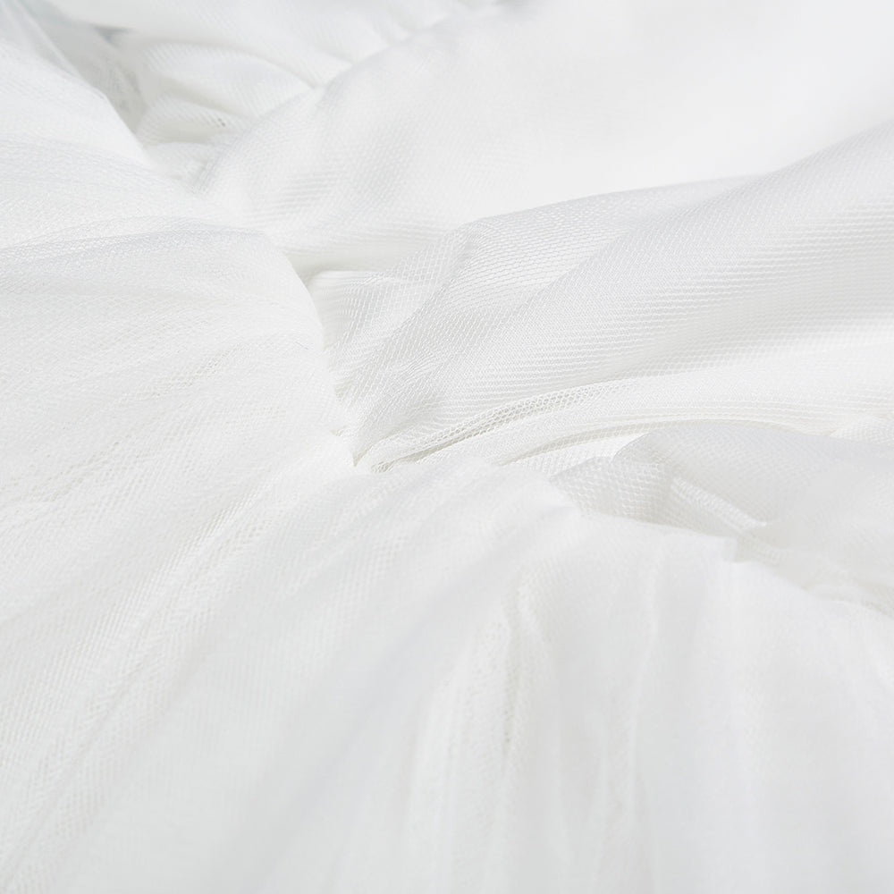 White Tulle Dress