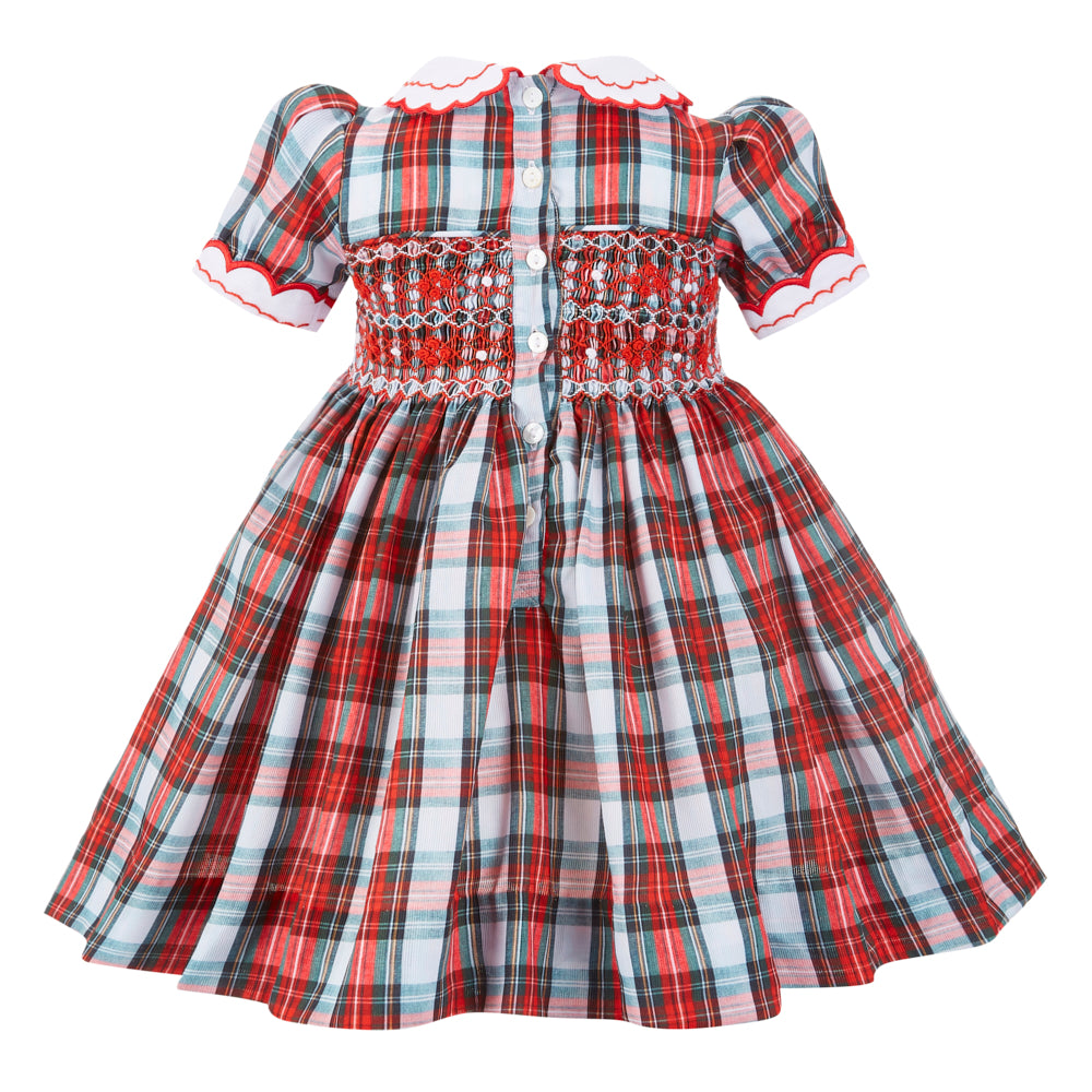Hand smocked CAMERON dress and hairband