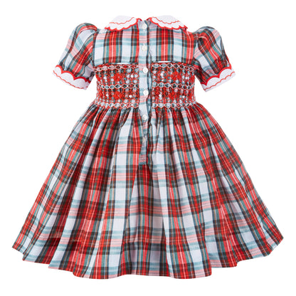 Hand smocked CAMERON dress and hairband