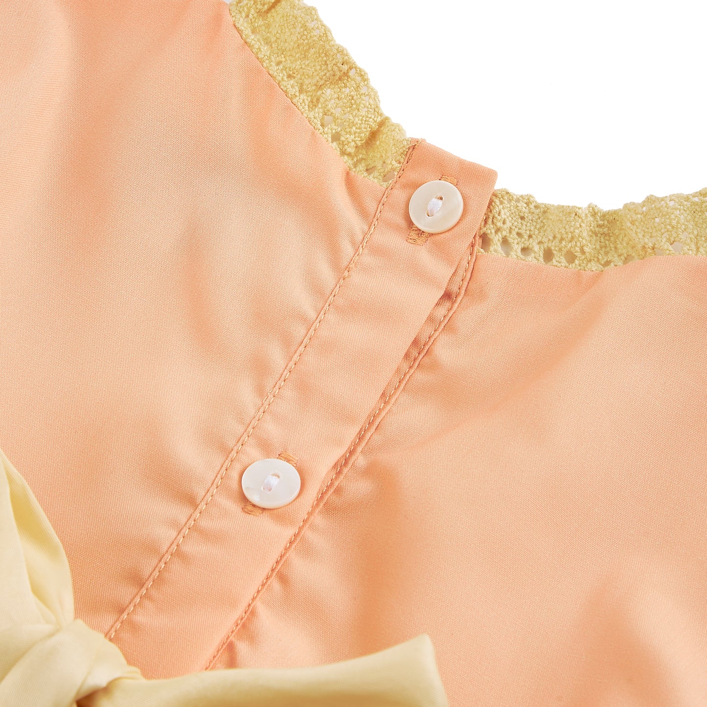 Peach Wrap over Dress