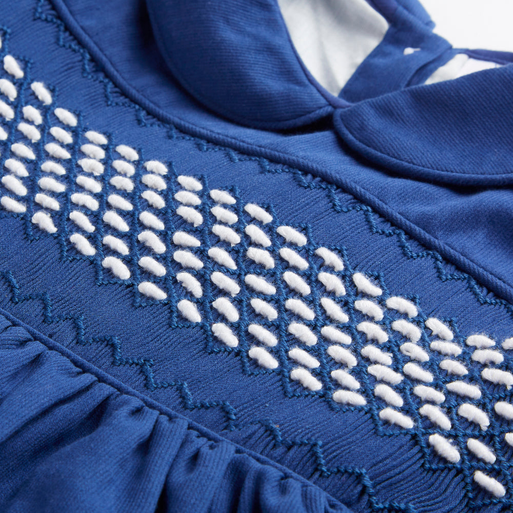 Hand smocked NOELLE dress ONE LEFT!
