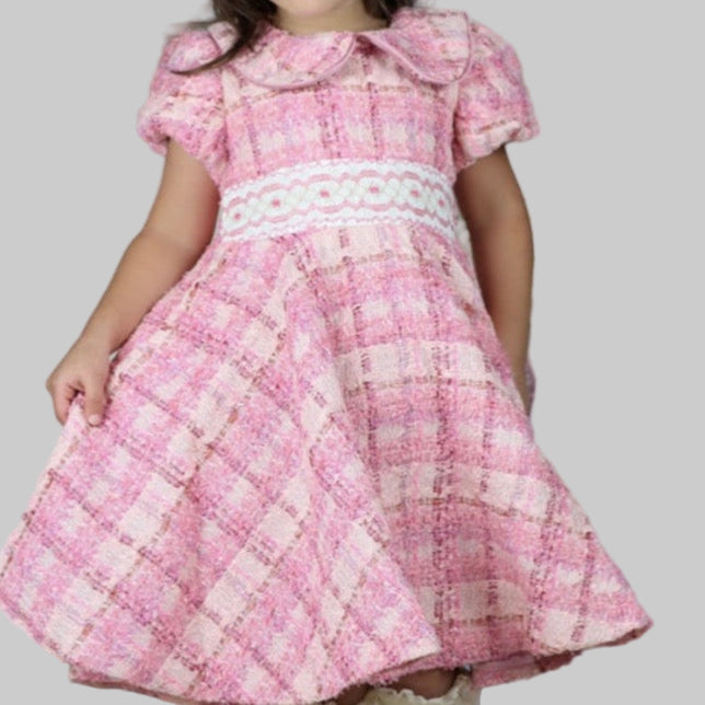 Hand smocked CACHE dress