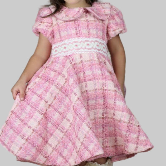 Hand smocked CACHE dress